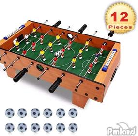 img 1 attached to PMLAND Foosballs Tabletop Foosball Table