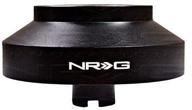 🚗 nimble nrg srk-131h steering wheel short hub adapter: perfect fit for honda civic (ek9), s2000, prelude & acura rsx logo