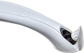 img 1 attached to 2050-5 Ergonomic One-Piece Vinyl Grab Handle with White Finish by Attwood