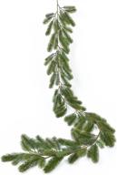 🎄 lvydec 6ft christmas pine garland decoration - realistic greenery garland for holiday mantel, fireplace, table centerpiece - cypress pine garland for enhanced festive décor logo