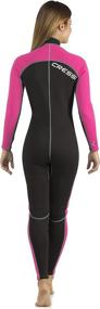 img 2 attached to Cressi Lido Long Black Pink Sports & Fitness