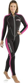 img 3 attached to Cressi Lido Long Black Pink Sports & Fitness