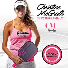 img 2 attached to Franklin Sports Pro Pickleball Paddle Sports & Fitness