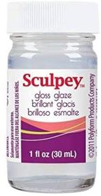 img 1 attached to 🔮 Polyform Sculpey Glaze: Enhance Your Creations with a 1-Ounce Glossy Finish (Pack of 2)