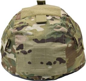 img 2 attached to 🔒 Jadedragon Camouflage Helmet Cloth: ACH/MICH Helmet Cover in One Size, Effective Camo Protection