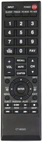 img 2 attached to 📺 CT-90325 Replacement Remote for Toshiba TV Models: 50L1400U, 22AV600U, 19AV600U, 32E200U, 37E200U, 40E200UL, 32DTL, 32C10, 32C10U, 32C100, 32C100U, 32C100UL, 32C100U2, 32C100UM, 32C110U, 22SL400, 22SL400U