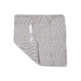 img 4 attached to 👶 Soft Minky Baby Blanket with Taggie Pacifier Holder - Gray Living Vivid: Perfect for Boys, Girls, Toddlers, Newborns, Infants and Unisex Comfort. Faux Fur Plush Loveys Security Receiving Tag Snap Binky for Babies and Boys Girls