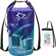 piscifun waterproof transparent lightweight blue wave sports & fitness for water sports logo