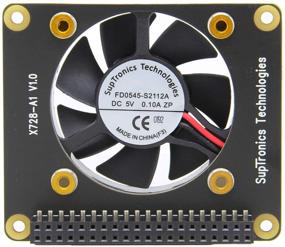img 1 attached to 🌀 Enhanced Cooling Fan Expansion Board for Geekworm X728 and Raspberry Pi 4 Model B/ 3B+/ 3B/ 2B