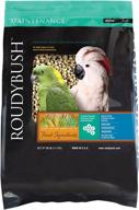 🐦 roudybush daily maintenance bird food, medium size, 25-pound bag: optimal nourishment for your feathered friend logo