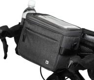 🚴 rhinowalk waterproof bike handlebar bag: versatile front pack & camera bag with touch screen for phones, handbag and shoulder strap logo