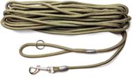 dog & field 2-in-1 30ft training/exercise leash - ultra-soft braided nylon logo