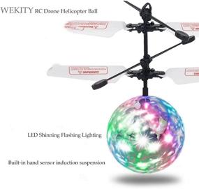 img 1 attached to Efficient Helicopter Shinning Rechargeable Induction: Wekity Product