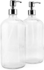 img 4 attached to 🧴 Cornucopia Stainless Sanitizer Dispenser Bottles