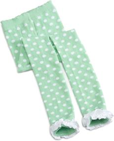 img 1 attached to Country Kids Little Ruffle Bubblegum Girls' Clothing in Socks & Tights