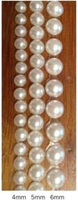 img 1 attached to Enhance Your Crafts with Wrapables 6mm Self Adhesive Pearl Stickers - 420pcs!