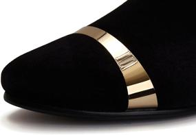 img 2 attached to Luxurious Velvet Loafers: Exquisite Handmade Flats Shoes for Elegant Comfort