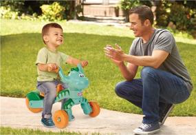 img 1 attached to 🦕 Little Tikes Go and Grow Dino Interactive Trike for Preschool Kids - Toddler Dinosaur Inspired Ride On Toy to Foster Motor Skills Development for Boys Girls Age 1-3 Years
