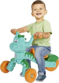 img 4 attached to 🦕 Little Tikes Go and Grow Dino Interactive Trike for Preschool Kids - Toddler Dinosaur Inspired Ride On Toy to Foster Motor Skills Development for Boys Girls Age 1-3 Years
