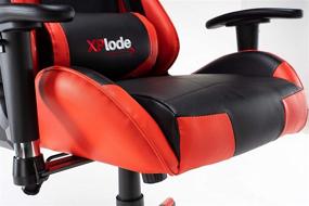 img 1 attached to 🎮 Red XPlode Gaming Chair – Racing Office Computer Ergonomic Video Game Chair with Adjustable Backrest, Seat Height, Swivel, Recliner, Headrest, Lumbar Pillow – Esports Chair