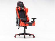 🎮 red xplode gaming chair – racing office computer ergonomic video game chair with adjustable backrest, seat height, swivel, recliner, headrest, lumbar pillow – esports chair логотип