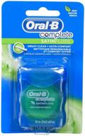 🌿 mint-flavored oral b satin floss - 55 yd, 1 count logo