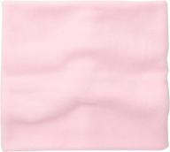 шарф-труба screamer для детей из флиса, розовый, аксессуары для девочек в холодную погоду. логотип