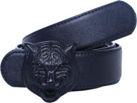 👔 yuangu buckle italian leather 41 3-inch men's accessories: premium quality and style combined logo