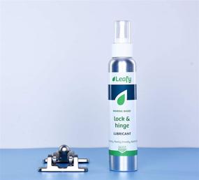 img 2 attached to 🍃 Enhance Home Safety with Leafy Lock and Hinge Lubricant 4oz 2-Pack, Earth-Friendly Mineral-Based Solution