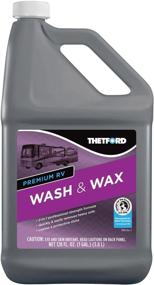 img 2 attached to 🚐 1 Gallon Thetford 32517 Premium RV Wash and Wax with Detergent for RVs, Boats, Trucks, and Cars