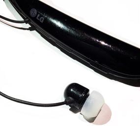 img 1 attached to 🎧Беспроводная стереогарнитура LG Tone Pro Bluetooth - Улучшенное музыкальное воспроизведение в элегантной черной упаковке.