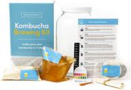 joshua tree kombucha complete starter kit: scoby, 1 gallon glass jar, brewing essentials and instructions logo