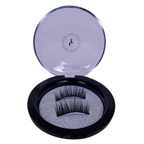 img 4 attached to 🎸 Get glamorous with Rock Star Magnetic Eyelashes – Reusable Silk False Lashes – Achieve a Natural Look without using Glue