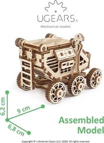 img 3 attached to 🧩 UGEARS Engineering Mechanical Self Assembly Kit