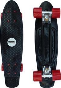 img 4 attached to 🛹 SK8MEMO 22inch Mini Kids Skateboard: Perfect Skateboard for Boys, Toddlers, Teens, Adults, and Beginners with Durable PU Wheels