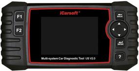 img 4 attached to iCarsoft US V2.0 Диагностический сканер для американских автомобилей - Ford/GM/Chrysler/Jeep/Holden: Сброс масла, EPB, Аккумуляторные блоки, фильтр твердых частиц DPF, система активной устойчивости SAS, ЭКС, адаптация светофильтра BLD, впрыск топлива INJ