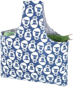 img 4 attached to Large Teamoy Knitting Tote Bag with Sheep Design - Travel-friendly Wrist Bag for 14-inch Knitting Needles, Yarn, and Crochet Supplies - Lightweight and Perfect Size for On-The-Go Knitting