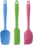 🥄 multicolor cuisinart mini spatulas (set of 3) - perfect kitchen utensils for cooking and baking logo