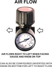 img 1 attached to ⚙️ Optimized CR1401G Air Regulator with Steel-Protected Gauge, 1/4" NPT