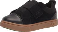 ugg rennon sneaker chestnut toddler boys' shoes ~ sneakers logo