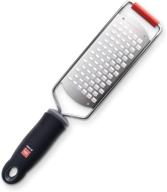 🧀 di oro stainless steel handheld cheese grater – ergonomic non-slip handle and ultra-sharp blades – effortlessly grates various cheeses, fruits, vegetables, and beyond – dishwasher safe and simple to clean logo