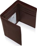 genuine leather wallets men blocking men's accessories and wallets, card cases & money organizers logo