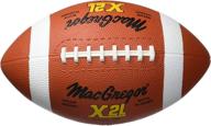 🏈 macgregor x2y rubber football: enhanced performance and durability логотип