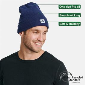 img 2 attached to 🧢 DANISH ENDURANCE Sustainable Classic Beanie: Soft & Stretchable Unisex Cuffed Plain Knit Eco Wear Hat for Men & Women