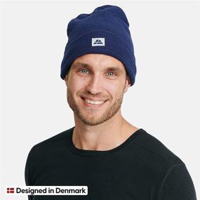 img 3 attached to 🧢 DANISH ENDURANCE Sustainable Classic Beanie: Soft & Stretchable Unisex Cuffed Plain Knit Eco Wear Hat for Men & Women