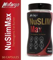 💪 nuslimmax weight loss pills: powerful fat burning supplement with green coffee bean extract, keto-friendly & natural – 90 capsules by nufargo logo