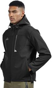 img 1 attached to 🧥 Men's TBMPOY Waterproof Softshell Mountain Outerwear in Clothing