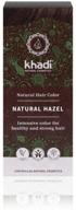 🌿 khadi natural hazel herbal hair colour: long-lasting, 100% herbal solution logo