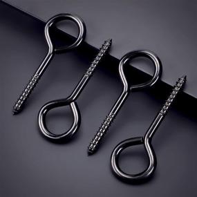 img 2 attached to 🔩 Stainless Steel Hooks, Bolts, and Screws: Durable and Versatile