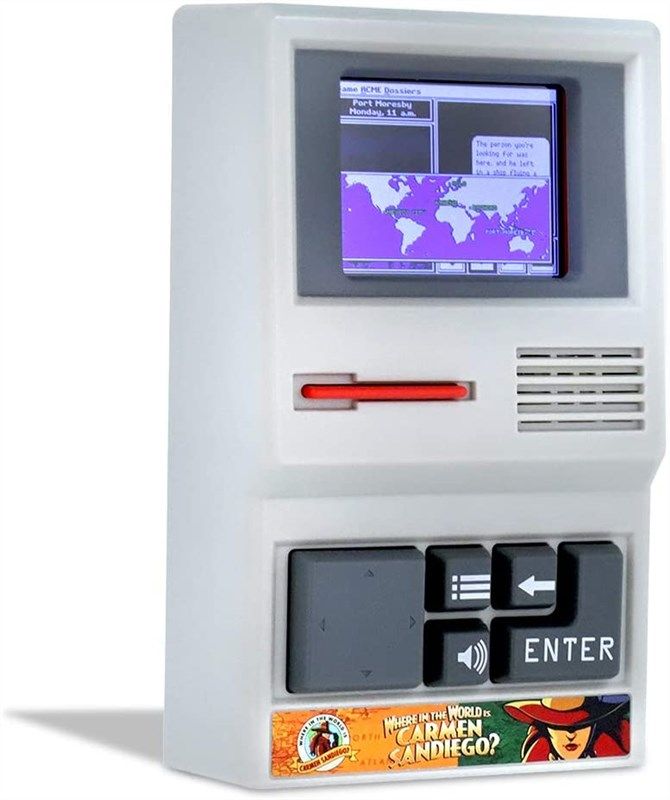 basic fun sandiego handheld electronic 로고